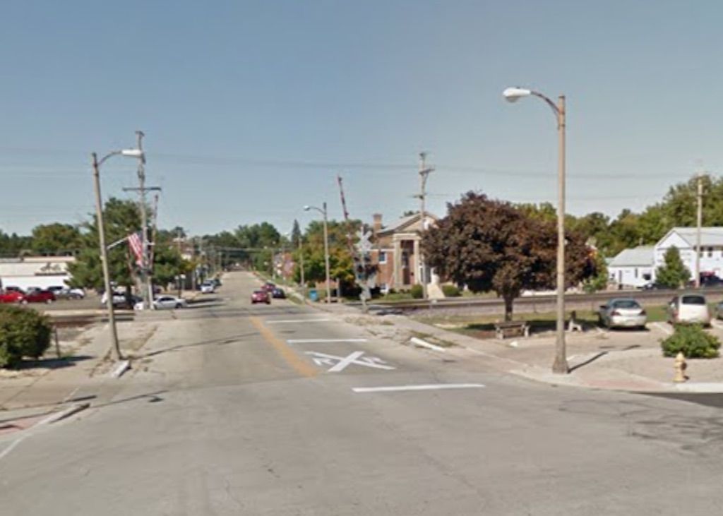 Eddy St. Railroad Crossing in Sandwich